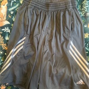 Adidas Black Athletic Shorts